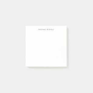 Bloco De Notas Simples Moderno Elegante