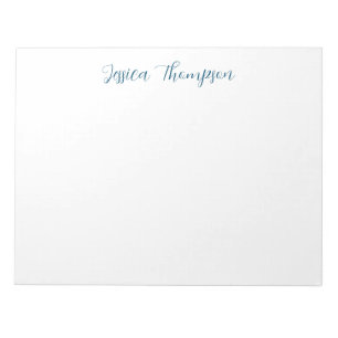 Bloco De Notas Simples profissional Elegante moderno