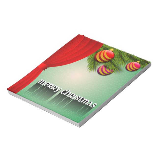 BLOCO DE NOTAS SINAL "MERRY CHRISTMAS" (Invertido)