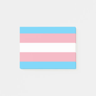 Bloco De Notas Sinalizador do Orgulho Transgênero - Arco-Íris LGB