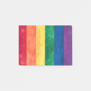 Bloco De Notas Sinalizador orgulho gay Arco-Íris