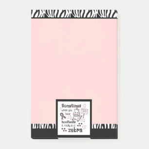Bloco De Notas Síndrome de Ehlers-Danlos Sensibilização Zebra