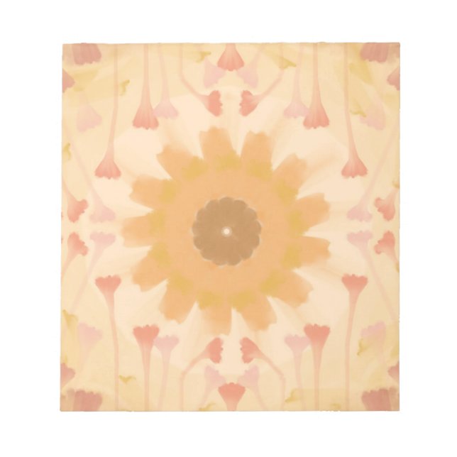 Bloco De Notas Sinfonia Floral Vintage (Frente)