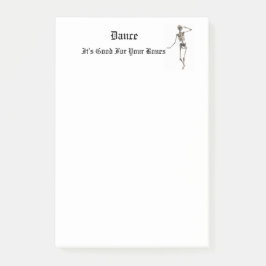 Bloco De Notas Skeleton Dance