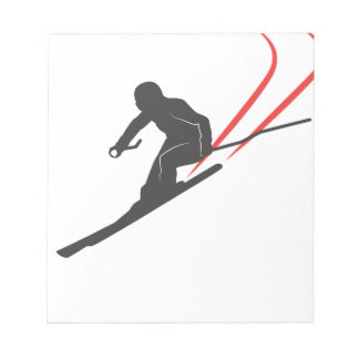 Bloco De Notas skiing