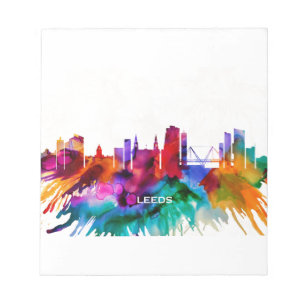 Bloco De Notas Skyline Leeds