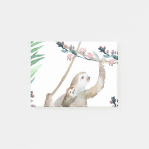 Bloco De Notas Sloth Momma