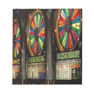 Bloco De Notas Slots machines de Las Vegas