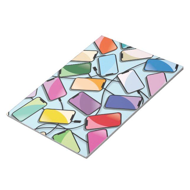 Bloco De Notas Smartphones com um entalhe (Inclinado)