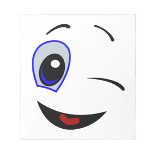 BLOCO DE NOTAS SMILEY FACE WINTING