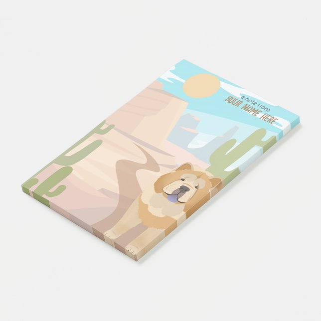 Bloco De Notas SMOOTH CHOW Sticky Notes (Inclinado)
