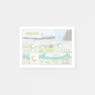 Bloco De Notas Snoopy e Amigos Ir acampar