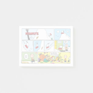 Bloco De Notas Snoopy Sled Riding Comida Dish