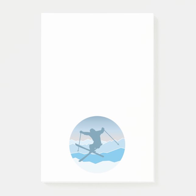 Bloco De Notas Snowboard (Frente)