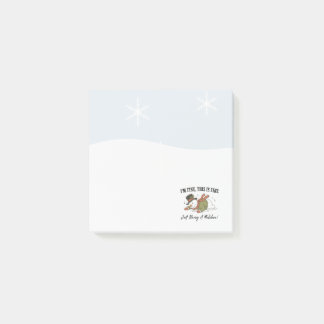 Bloco De Notas Snowman Post It Notes | Christmas Notes