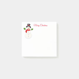 Bloco De Notas Snowman Posta as notas