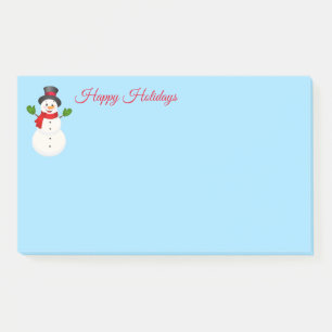 Bloco De Notas Snowman Posta as notas