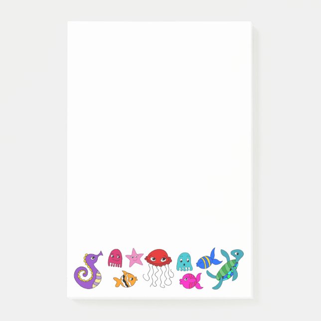 Bloco De Notas Sob o mar (Frente)