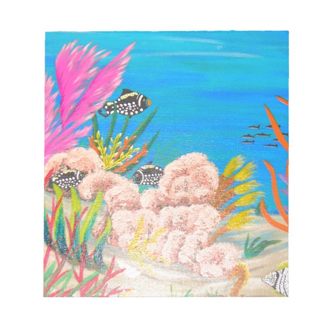 Bloco De Notas Sob o Mar 1 (Frente)