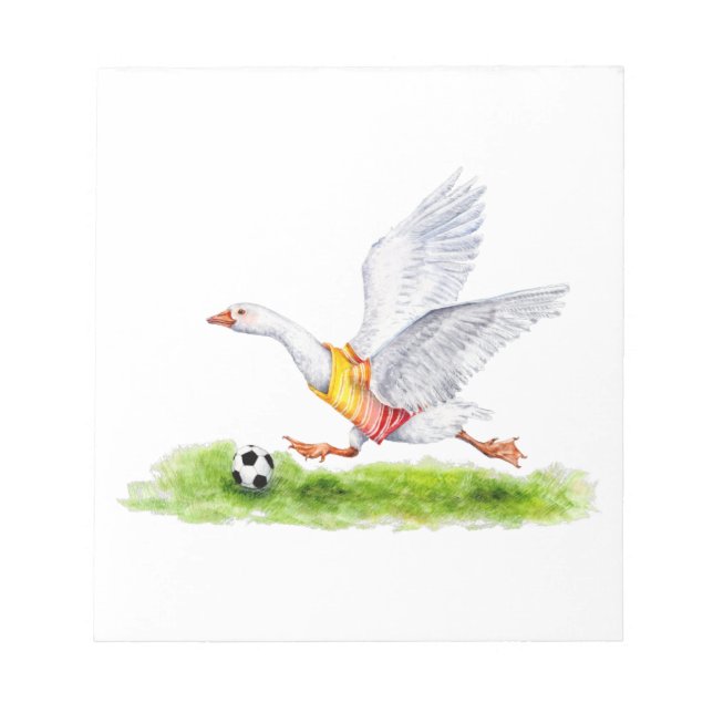 Bloco De Notas Soccer Goose (Frente)