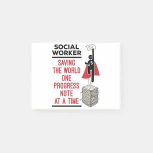Bloco De Notas Social Worker Funny Progress Note Social Work