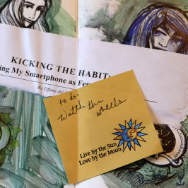 Bloco De Notas Sol e Lua