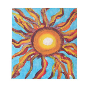 Bloco De Notas Sol selvagem