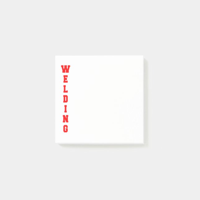 Bloco De Notas Soldadura (Frente)