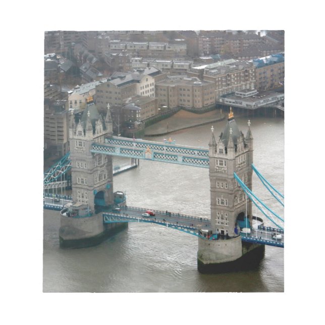 Bloco De Notas Solte a sua imaginação! Tower Bridge Londres (Frente)