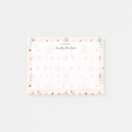 Bloco De Notas Sonho com carneiro e pinguim de aquarela| Nome ros