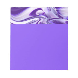 Bloco De Notas Sonhos de Arco-Íris de Flor Roxo