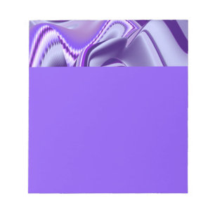 Bloco De Notas Sonhos de Arco-Íris de Flor Roxo