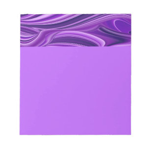 Bloco De Notas Sonhos de Arco-Íris de Flor Roxo