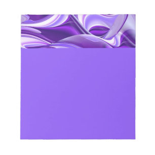 Bloco De Notas Sonhos de Arco-Íris de Flor Roxo