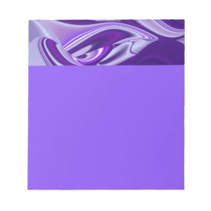 Bloco De Notas Sonhos de Arco-Íris de Flor Roxo