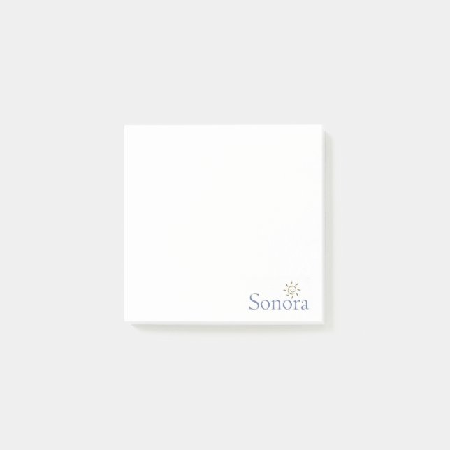 Bloco De Notas Sonora Sticky Notes (Frente)