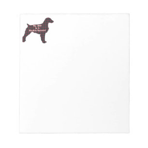 Bloco De Notas Spaniel BFF de Boykin