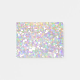 Bloco De Notas sparkles a nota de post-it
