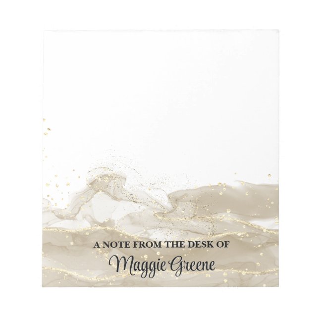 Bloco De Notas Sparkling Sand Pageant Stationery Small Notepad (Frente)