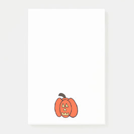 Bloco De Notas Spooky Halloween Jack o Lantern