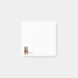 Bloco De Notas Spooky Mummy White