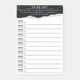 Bloco De Notas Spoonie To-Do List