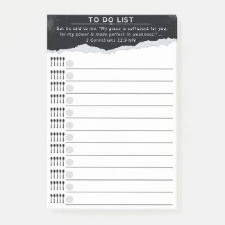 Bloco De Notas Spoonie To-Do List
