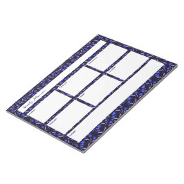 Bloco De Notas Spring Floral Pattern