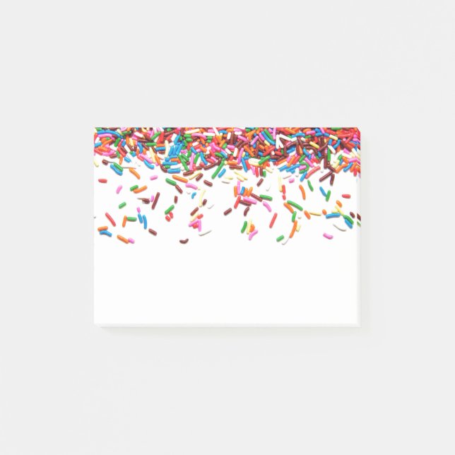 Bloco De Notas Sprinkles Post-it® Notes (Frente)