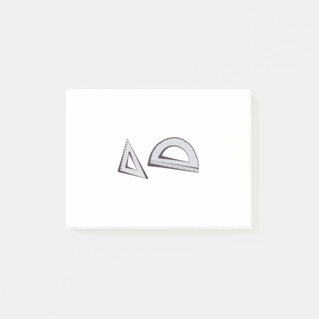Bloco De Notas Square and Protractor (Frente)