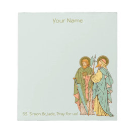 Bloco De Notas SS. Simon & Jude Thaddeus (RLS 16) 5,5"x6"