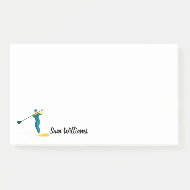 Bloco De Notas Stand-up Paddleboard (Frente)