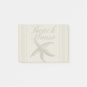 Bloco De Notas Starfish Beach House Seashore Coastal