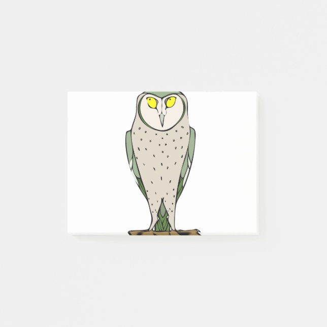 Bloco De Notas Staring Owl (Frente)